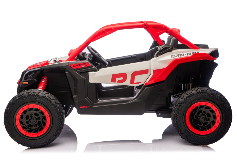 Mașinuță electrică Maverick CAN-AM Turbo RR RS STRONG AIR, 24V, Roșu [4]