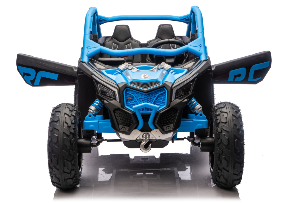 Mașinuță electrică Maverick CAN-AM Turbo RR RS STRONG AIR, 24V, Albastru [7]