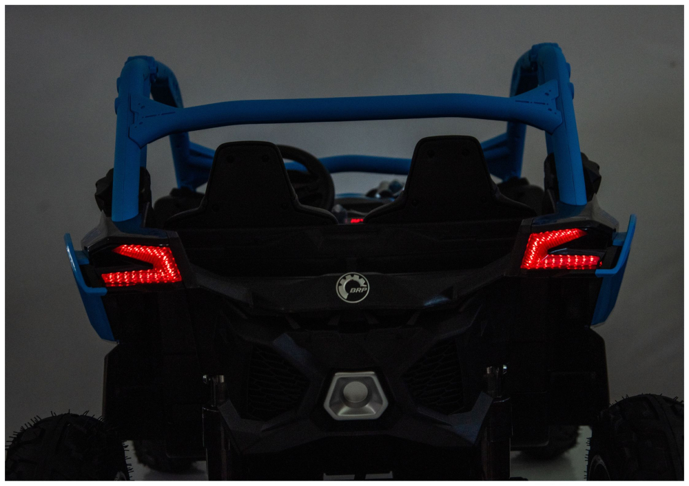 Mașinuță electrică Maverick CAN-AM Turbo RR RS STRONG AIR, 24V, Albastru [15]