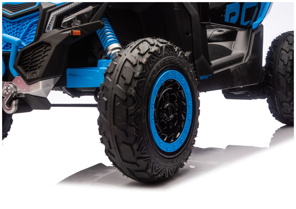 Mașinuță electrică Maverick CAN-AM Turbo RR RS STRONG AIR, 24V, Albastru [14]