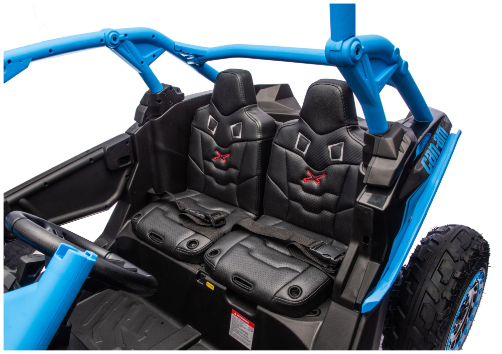 Mașinuță electrică Maverick CAN-AM Turbo RR RS STRONG AIR, 24V, Albastru [10]