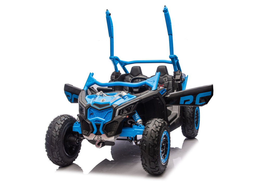 Mașinuță electrică Maverick CAN-AM Turbo RR RS STRONG AIR, 24V, Albastru [9]