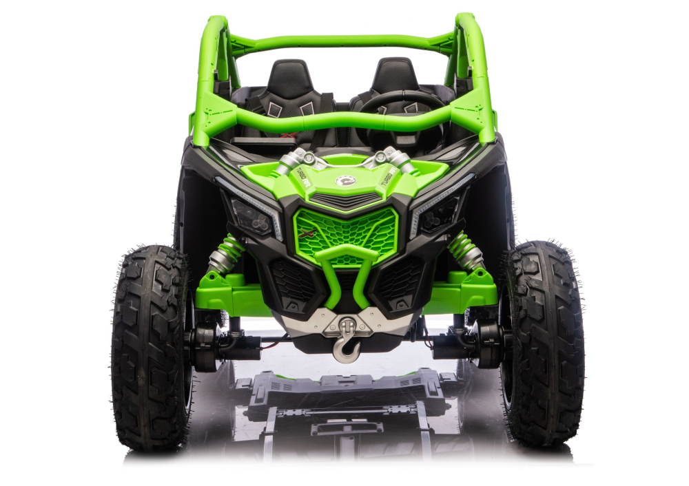 Mașinuță electrică Maverick CAN-AM Turbo RR RS STRONG AIR, 24V, Verde [3]