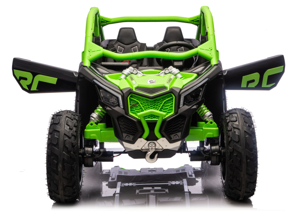 Mașinuță electrică Maverick CAN-AM Turbo RR RS STRONG AIR, 24V, Verde [7]