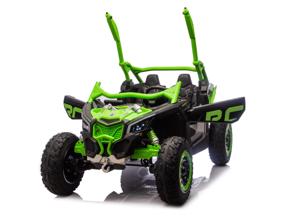 Mașinuță electrică Maverick CAN-AM Turbo RR RS STRONG AIR, 24V, Verde [10]