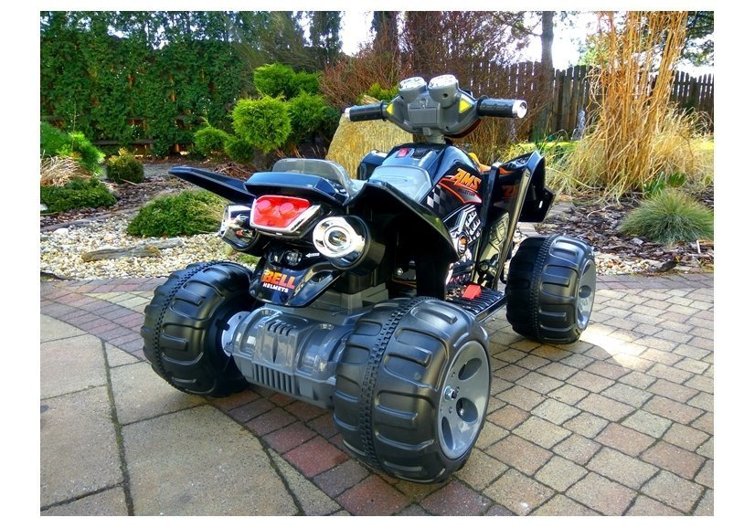 ATV Electric Medium Quad Negru, Motor 2x45W, MP3 și USB [9]