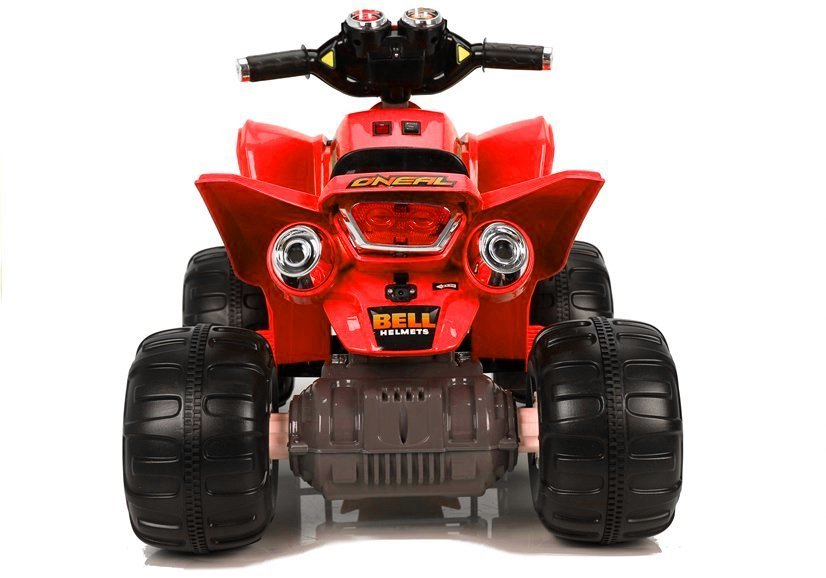 ATV Electric Medium Quad Roșu, 12V, Motoare Puternice 2x45W [8]