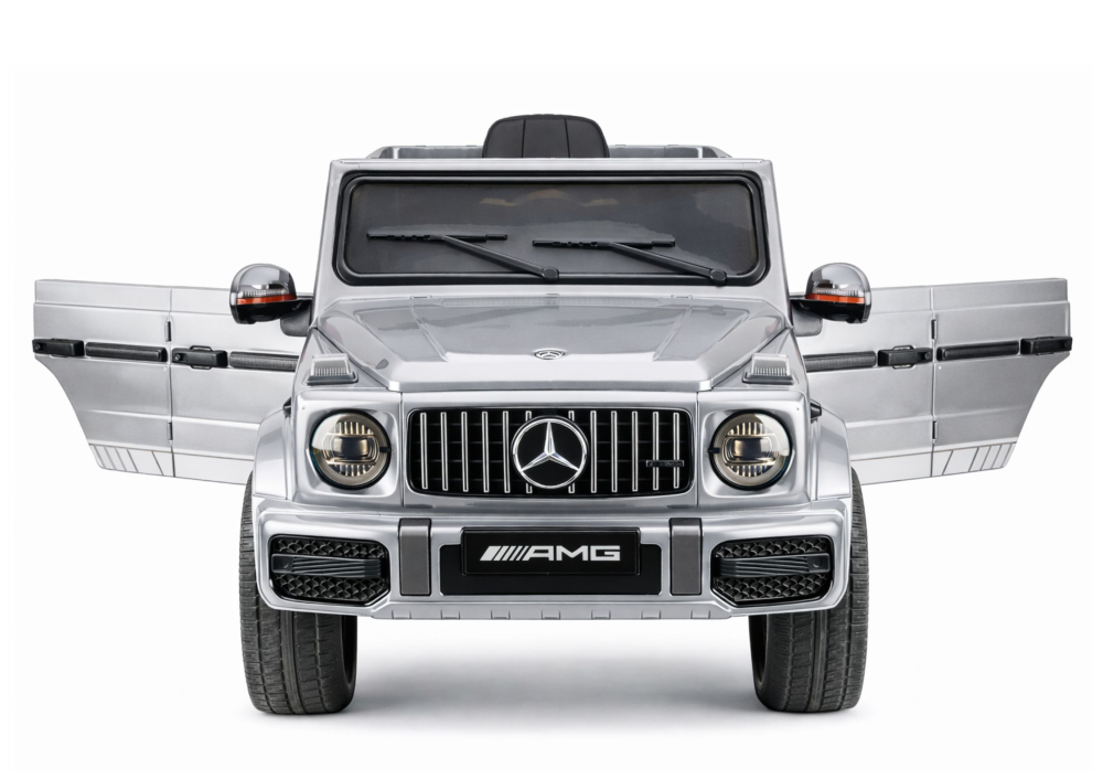 Mașinuță Electrică Mercedes AMG G 63 Argintiu lăcuit [5]
