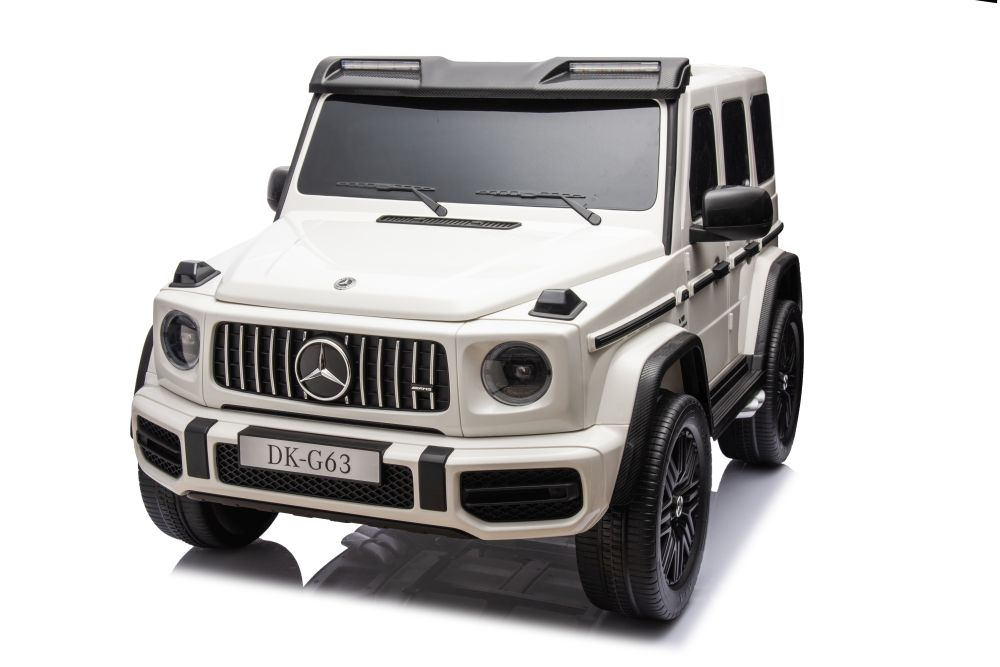 Masinuță electrică Mercedes G63 4X4 XXL 24V Albă DK-G63 [10]