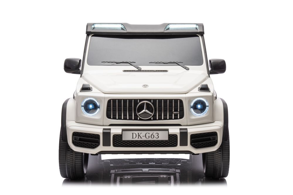 Masinuță electrică Mercedes G63 4X4 XXL 24V Albă DK-G63 [7]