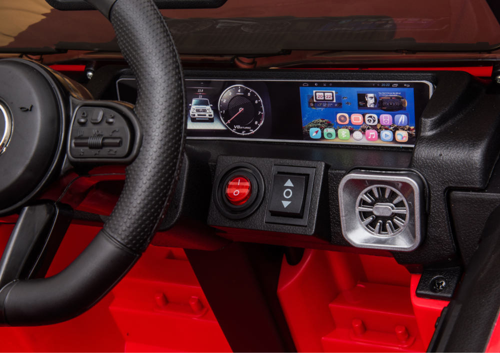 Mașinuță electrică Mercedes G63 Roșu, BBH-0003 EZ [11]