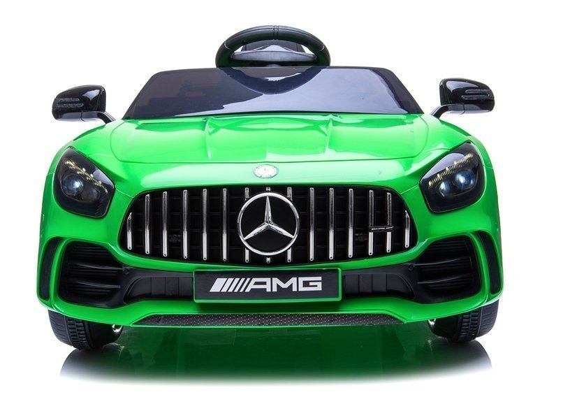 Mașinuță electrică Mercedes GTR pentru copii, Green [2]