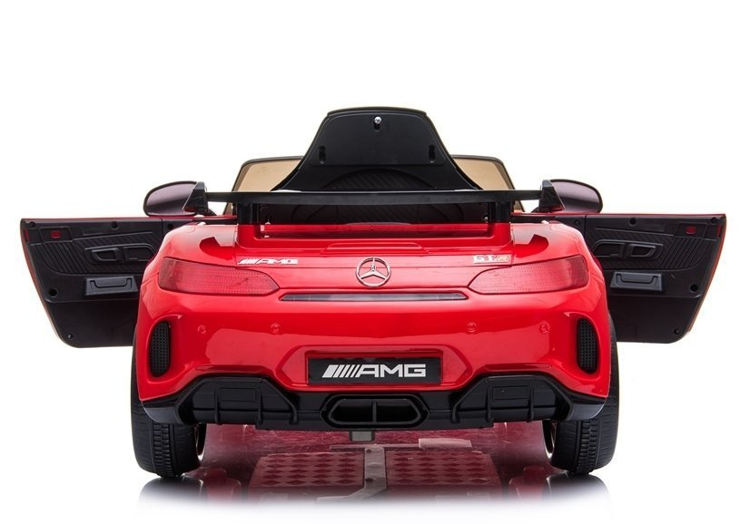 Mașinuță Electrică Mercedes SLS AMG GT R Roșu, Telecomandă, Roti EVA [7]
