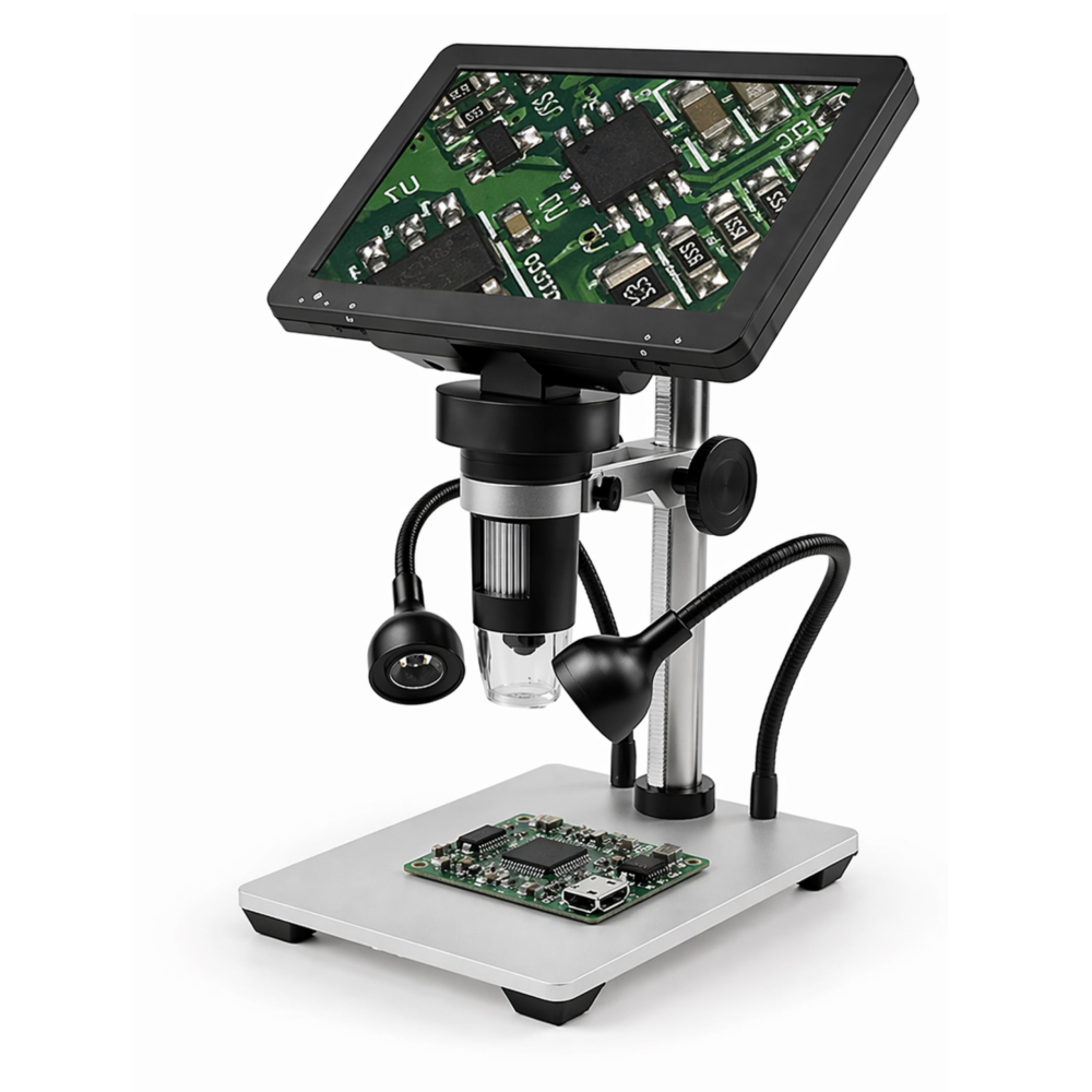 Microscop digital educational cu telecomanda pe fir si ecran LCD 7 inch, 3 ani+ [2]