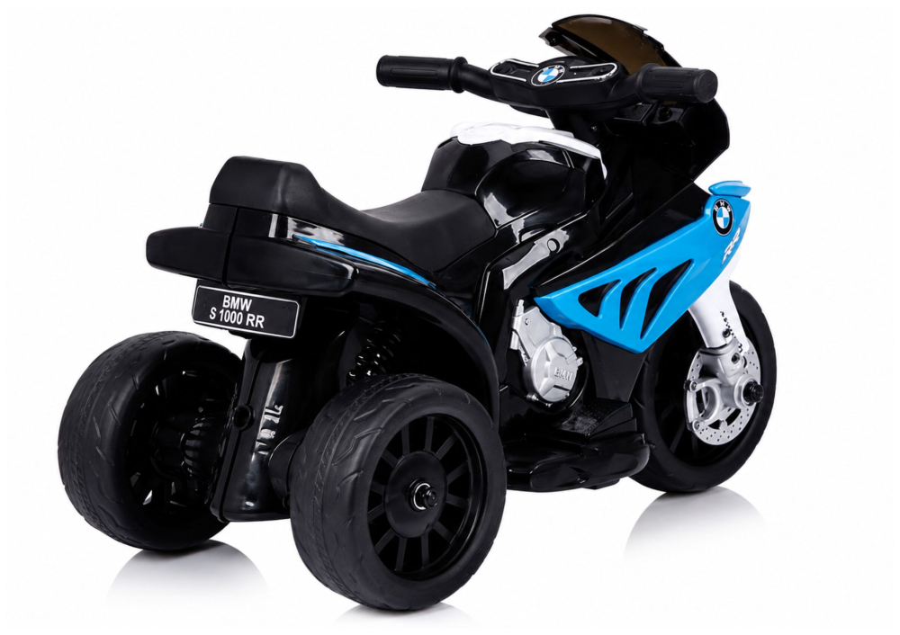 Motocicleta electrica BMW S1000RR Albastra 6V pentru copii, 2 ani+ [4]