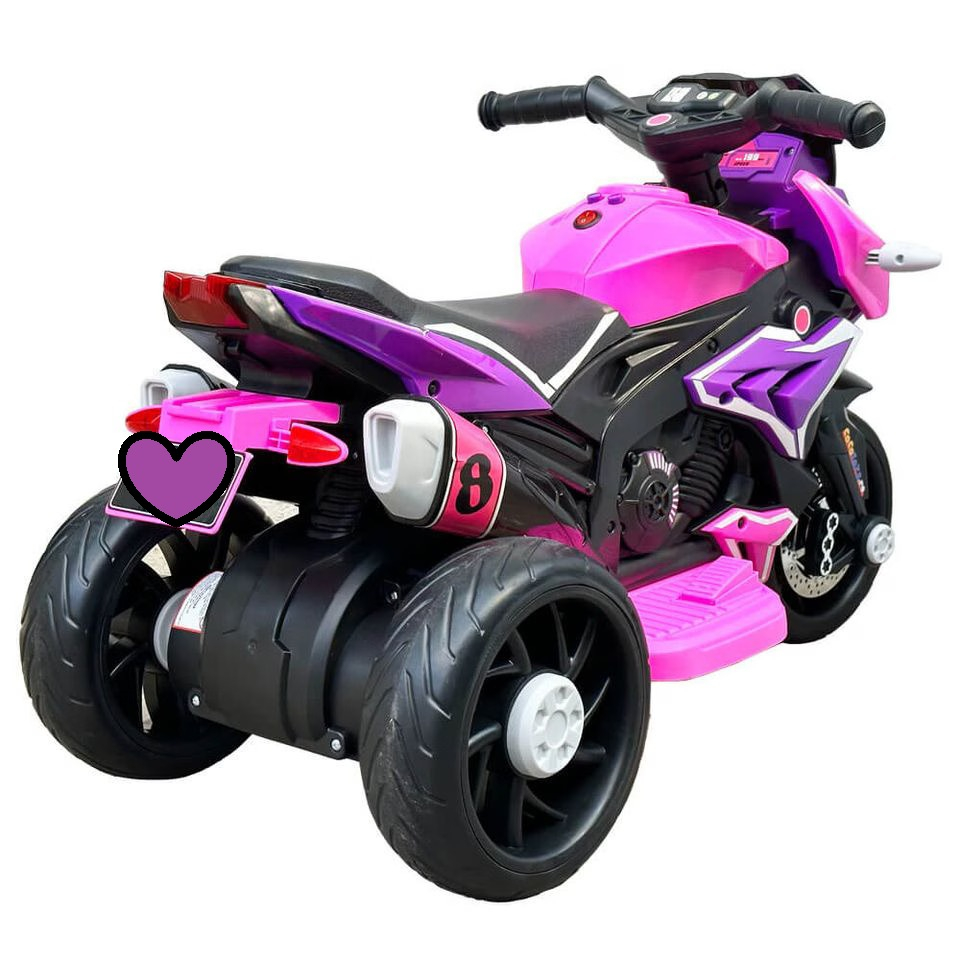Motocicleta electrica pe baterii pentru copii Bebelul [6]