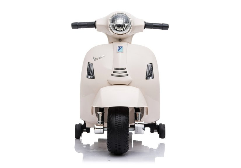 Motocicleta electrica pentru copii, Mini Vespa GTS300, baterie 4mAh, ALB [6]