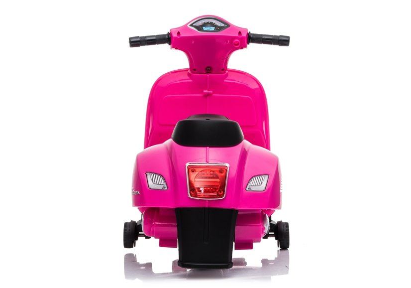Motocicleta electrica pentru copii, Mini Vespa GTS300, baterie 4mAh, ROZ [11]