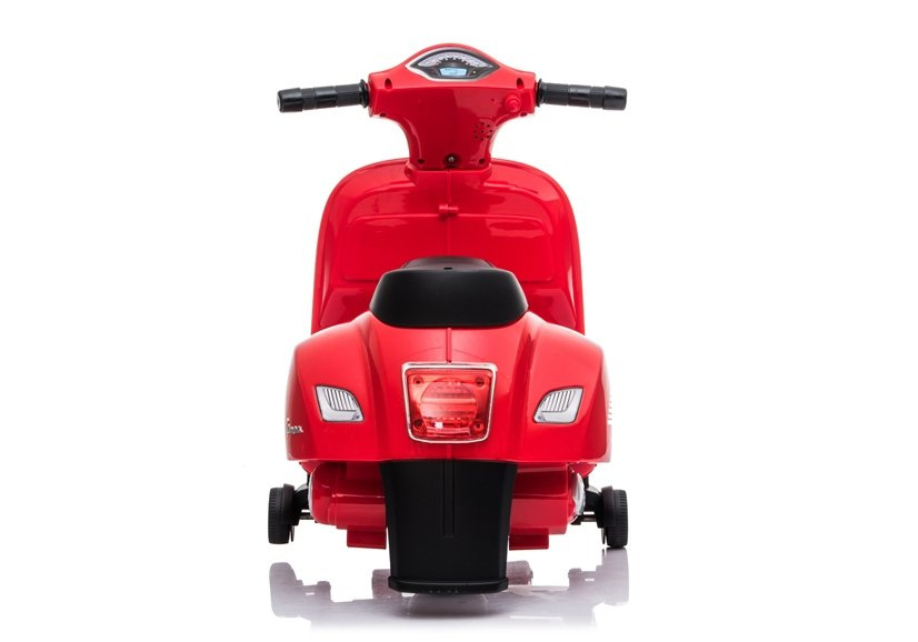Motocicleta electrica pentru copii, Mini Vespa GTS300, baterie 4mAh, ROSU [4]