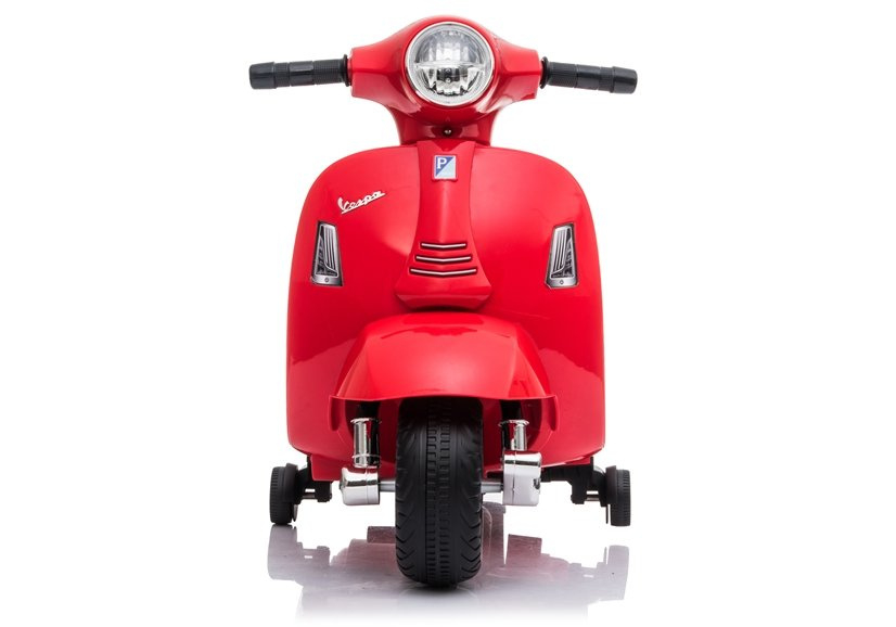Motocicleta electrica pentru copii, Mini Vespa GTS300, baterie 4mAh, ROSU [6]
