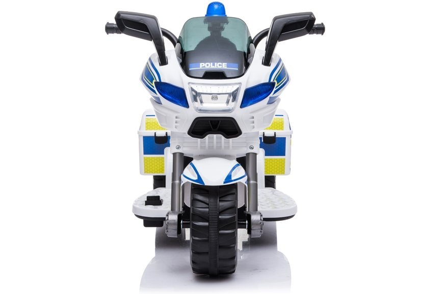 Motocicleta electrica politie TR1912 Alba 6V pentru copii, 2 ani+ [6]