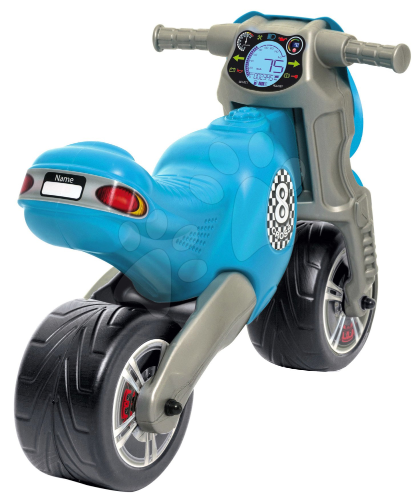 Motocicleta tip taxiu albastru pentru copii ride-on fara pedale [3]