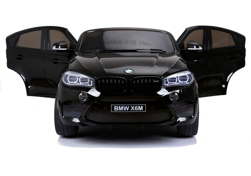 Mașinuță Electrică BMW X6M Neagră Vopsită - Ediție Premium [11]