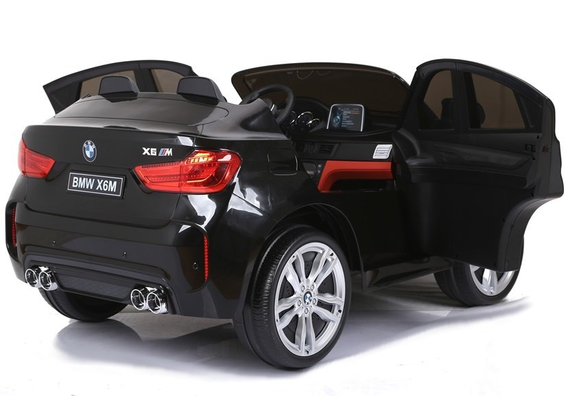 Mașinuță Electrică BMW X6M Neagră Vopsită - Ediție Premium [9]