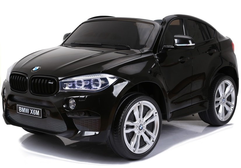 Mașinuță Electrică BMW X6M Neagră Vopsită - Ediție Premium [3]