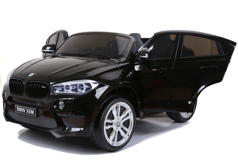 Mașinuță Electrică BMW X6M Neagră Vopsită - Ediție Premium [4]