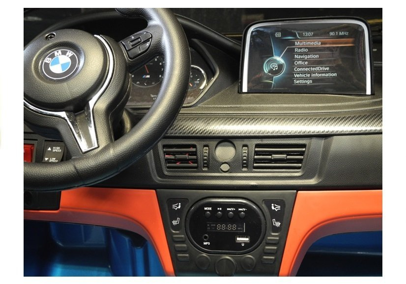 Mașinuță Electrică BMW X6M Roșie Vopsită - Stil și Performanță [2]