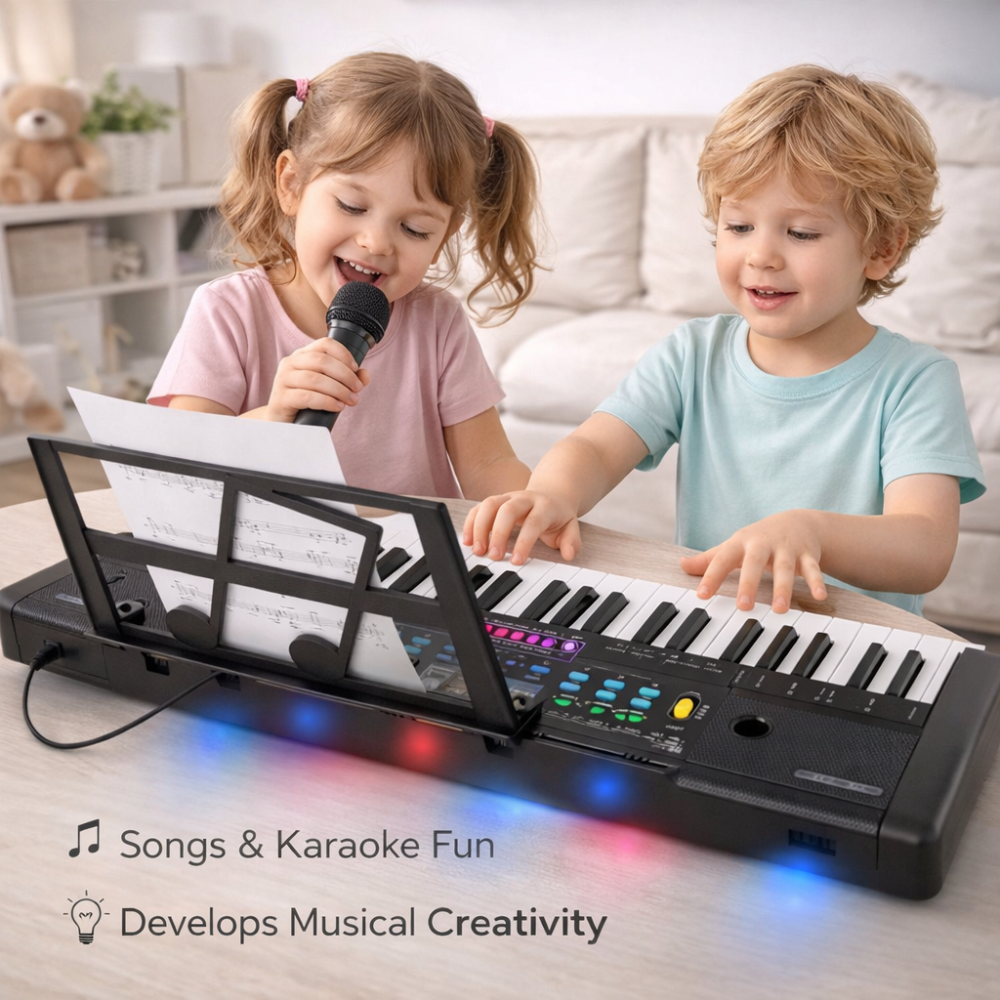 Orga keyboard MQ-6112 microfon suport partituri 61 clape [7]