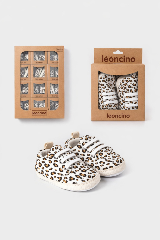 Pantofi bebelusi leopard Leoncino marimi 18 si 19 [2]