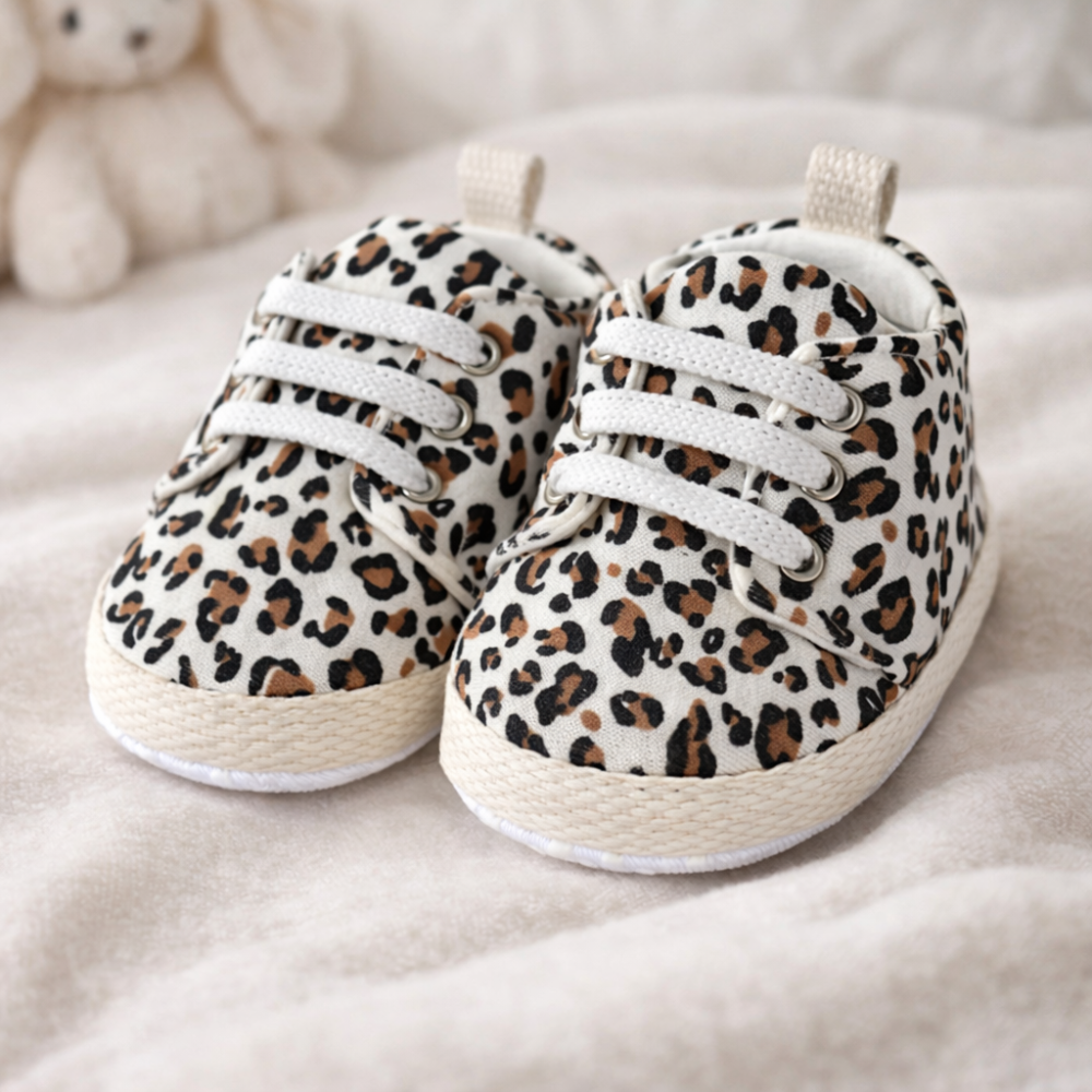 Pantofi bebelusi leopard Leoncino marimi 18 si 19 [2]