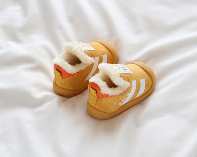 Pantofi galben mustar imblaniti - Stripes [9]