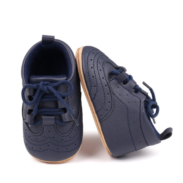 Pantofiori bleumarine pentru baietei - Peter [3]