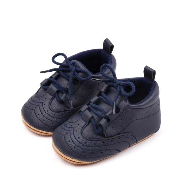Pantofiori bleumarine pentru baietei - Peter [4]