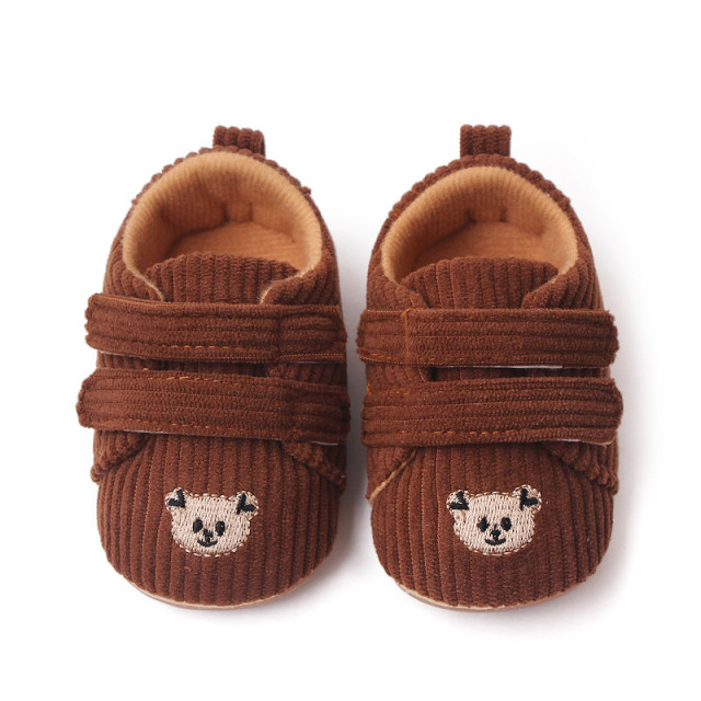 Pantofiori maro din reiat - Teddy [3]