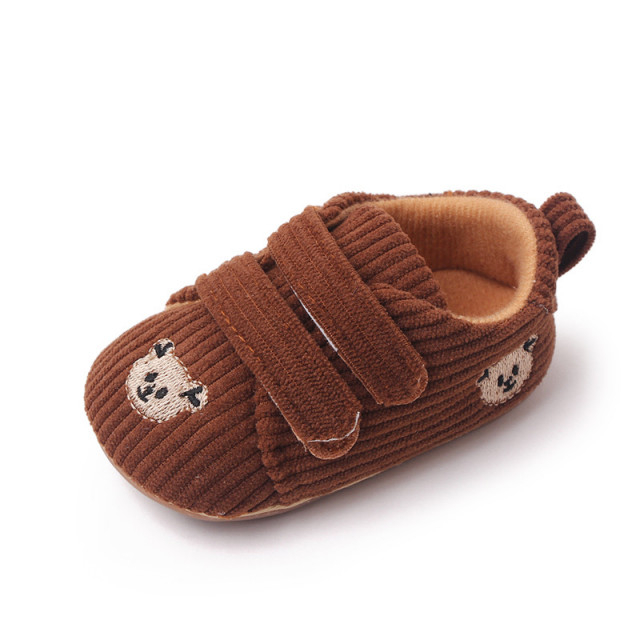 Pantofiori maro din reiat - Teddy [6]