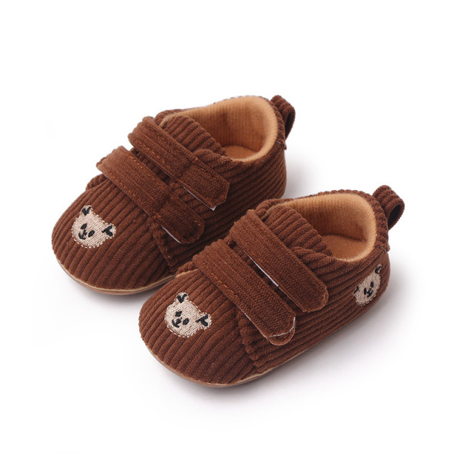 Pantofiori maro din reiat - Teddy [5]