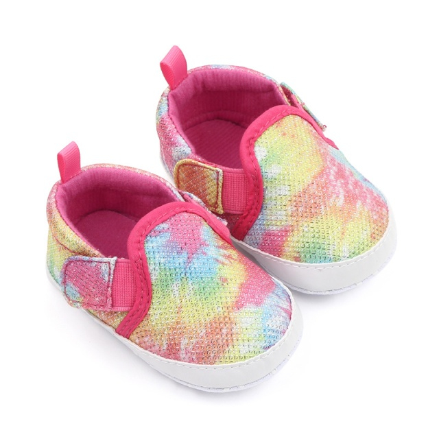 Pantofiori tie-dye colorati pentru fetite [5]