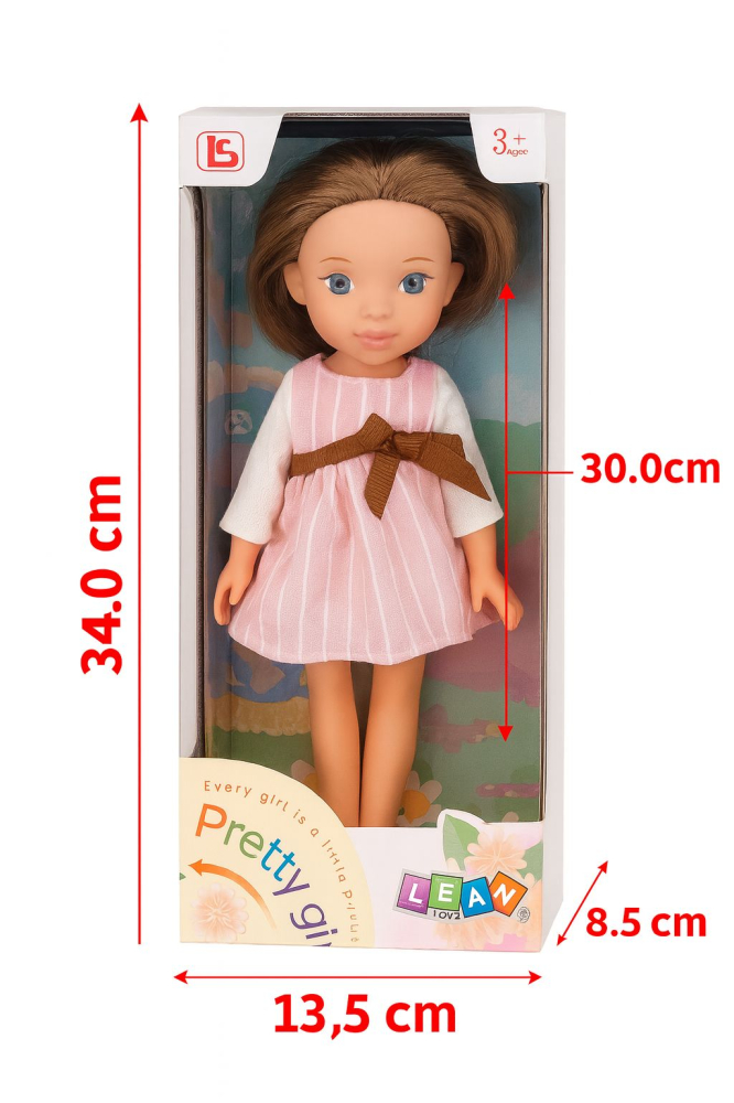 Papusa cu par saten lung Bebelul [1]