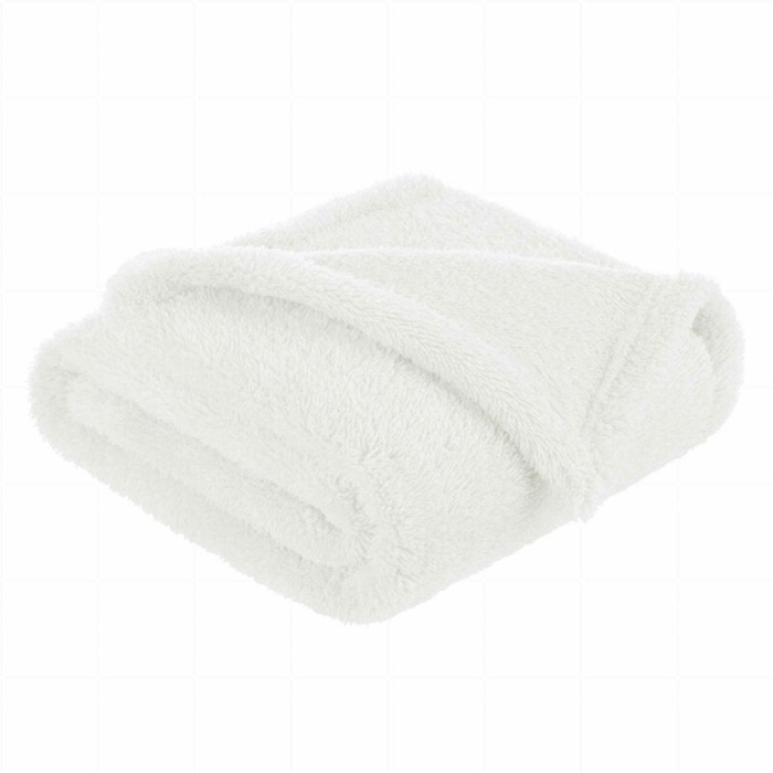 Păturică fleece bebeluși Bocioland ecru 80x100 cm [17]