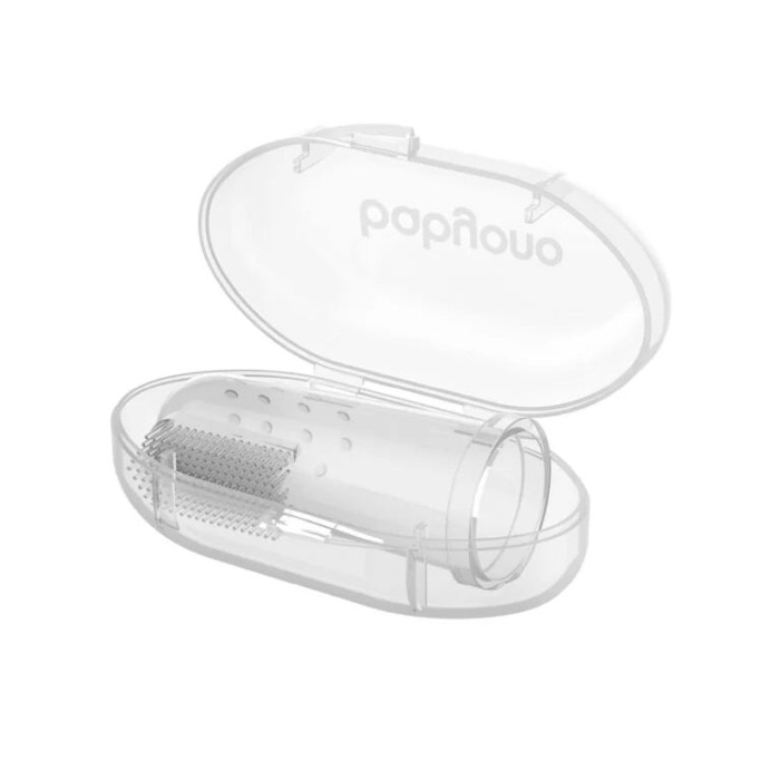 Periuta de Dinti Siliconica BabyOno - Masaj Gingival si Curatare Delicata [7]