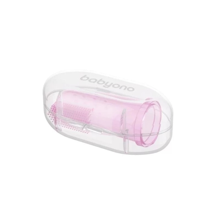 Periuta de Dinti Siliconica BabyOno - Masaj Gingival si Curatare Delicata [10]