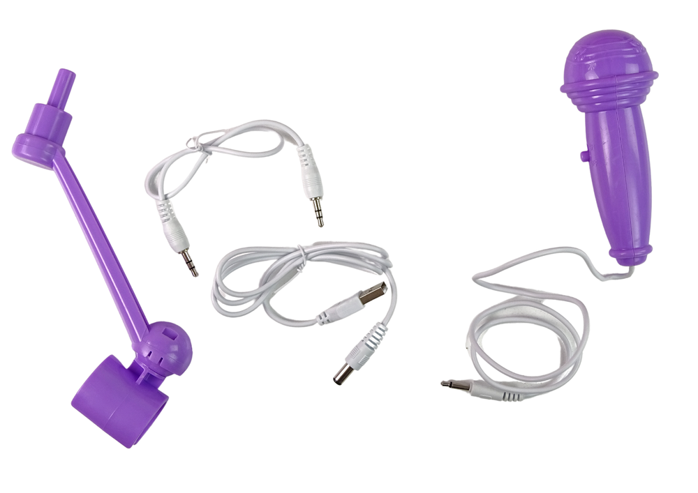 Pian Muzical Interactiv pentru Copii Roz cu Microfon si MP3 [4]