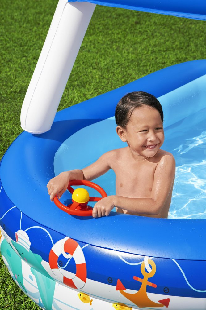 Piscina gonflabila cu acoperis 213 x 155 x 132 cm Bestway 54370 [6]