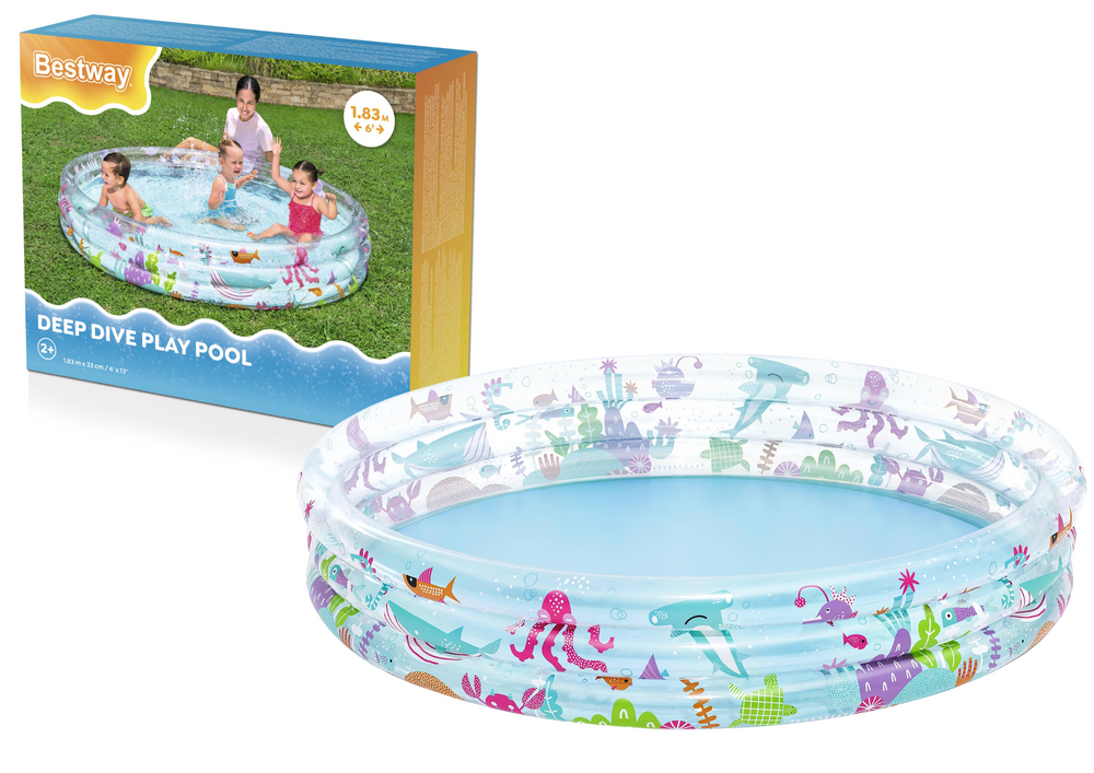 Piscina gonflabila Sea World 183 x 33 cm Bestway 51005 [6]