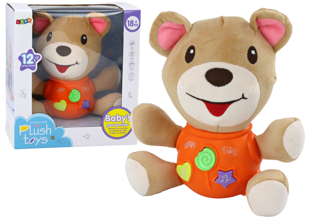 ursulet-interactiv-portocaliu-plus-sunete-lumini-23cm-Bebelul [1]
