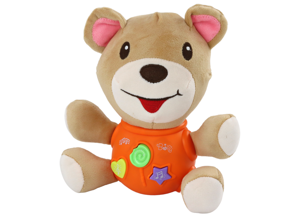 ursulet-interactiv-portocaliu-plus-sunete-lumini-23cm-Bebelul [2]